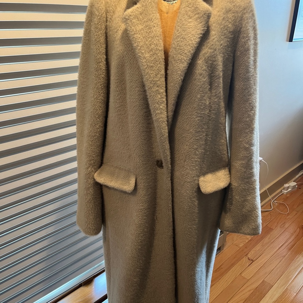 LOFT Cream Teddy Jacket